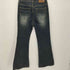 AURA BRANDS Y2K フェード加工 ブーツカットデニムパンツ レディース UK:28-29