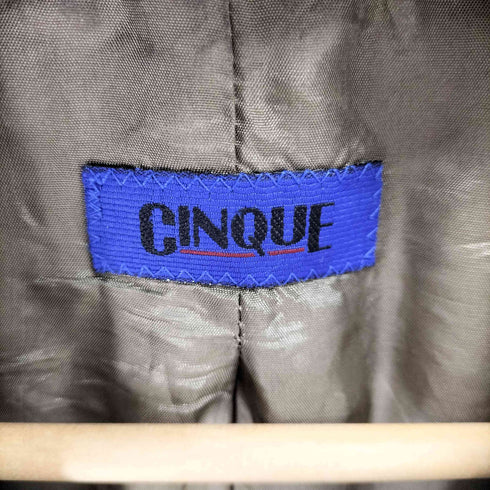 CINQUE 格子チェック 3Bテーラードジャケット メンズ