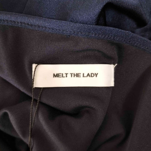 メルトザレディ Melt the lady サイドレース ホルターネック ワンピース レディース FREE