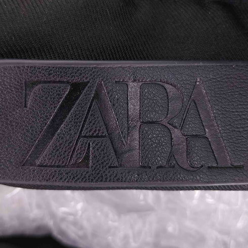 ザラ ZARA 2WAY プリーツ フェイクレザー ショルダーバッグ レディース