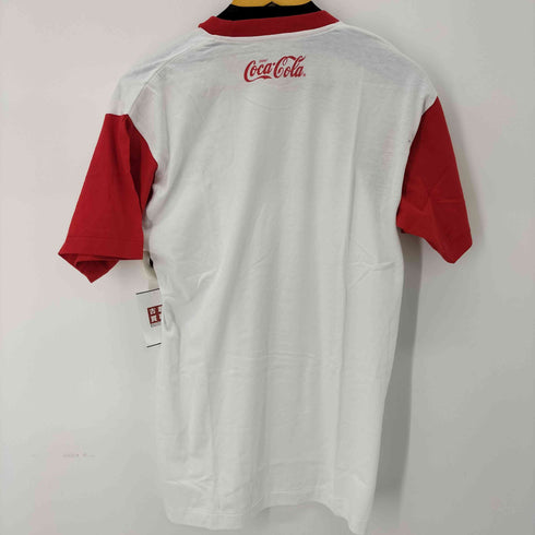 コカコーラ Coca-Cola シングルステッチ ネックプリント 半袖Tシャツ メンズ