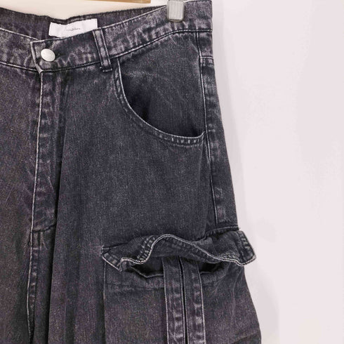 アドラー ADRER parachute cargo pants denim TR パラシュート カーゴ パンツ デニム メンズ JPN:M
