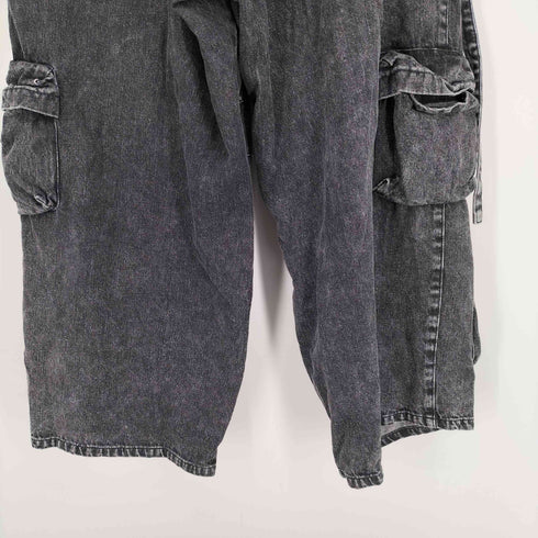 アドラー ADRER parachute cargo pants denim TR パラシュート カーゴ パンツ デニム メンズ JPN:M