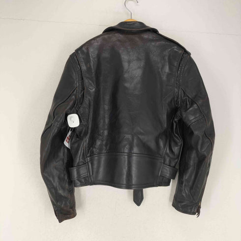 Aero Leather 旧タグ TALONジップ ダブルライダースジャケット メンズ US:38