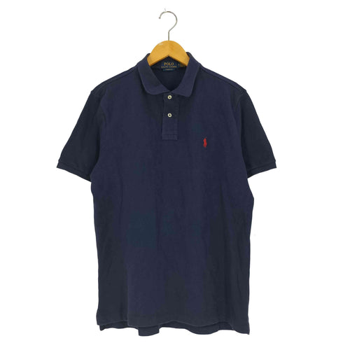 ポロラルフローレン POLO RALPH LAUREN CLASSIC FIT ポニー刺繍 鹿の子 ポロシャツ メンズ import:M
