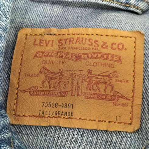リーバイス Levis 75528-4891 Denim Trucker Jacket 3rd Type デニムジャケット メンズ TALL/GRANDE