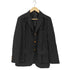 コムデギャルソンオムドゥ COMME des GARCONS HOMME DEUX 20SS ポリ縮絨 断ち切り加工 テーラードジャケット メンズ JPN:S