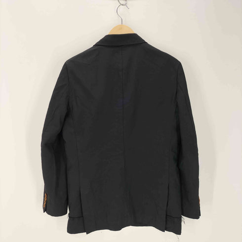 コムデギャルソンオムドゥ COMME des GARCONS HOMME DEUX 20SS ポリ縮絨 断ち切り加工 テーラードジャケット メンズ JPN:S