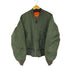 アルファインダストリーズ ALPHA INDUSTRIES USA製 IDEAL ZIP MA-1 フライトジャケット メンズ import:L