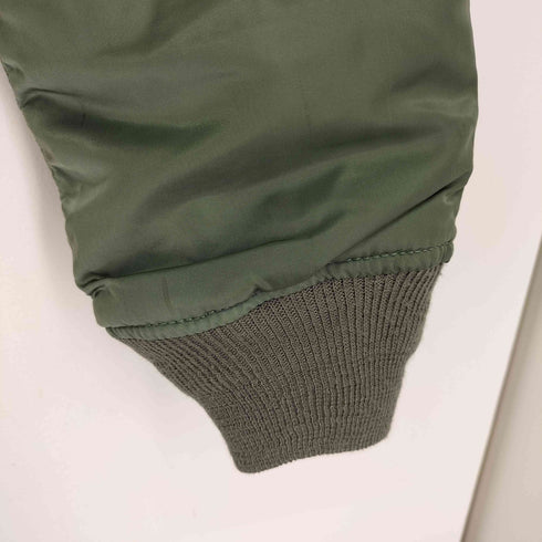 アルファインダストリーズ ALPHA INDUSTRIES USA製 IDEAL ZIP MA-1 フライトジャケット メンズ import:L