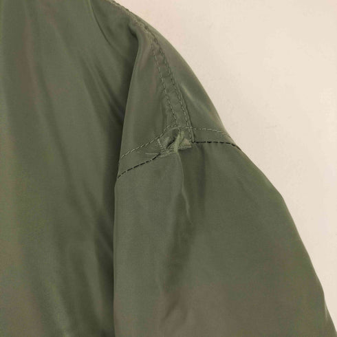 アルファインダストリーズ ALPHA INDUSTRIES USA製 IDEAL ZIP MA-1 フライトジャケット メンズ import:L