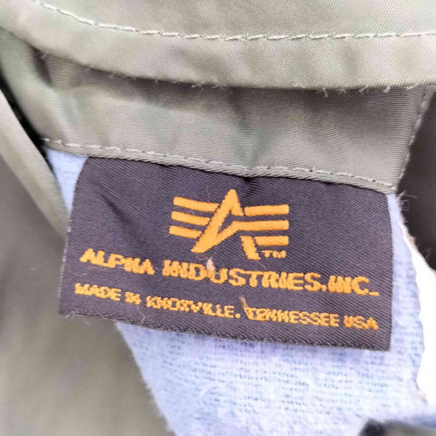 アルファインダストリーズ ALPHA INDUSTRIES USA製 IDEAL ZIP MA-1 フライトジャケット メンズ import:L