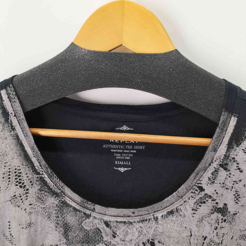 リプレイ REPLAY 総柄 S/S Tシャツ レディース import:XS