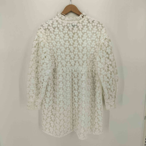 ザラ ZARA Textured Weave Mini Dress 長袖ワンピース レディース import:S