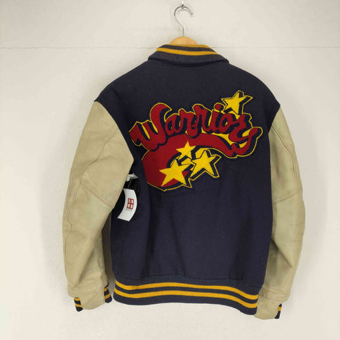 ゴールデンベアー Golden bear 80s MADE IN USA 両面刺繍デザイン スタジャン メンズ JPN:M