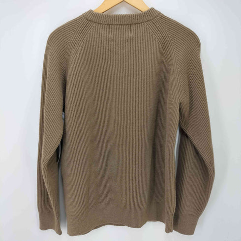 ヴァンソンエミレイユ Vincent et Mireille CREW NECK KNIT クルーネック 畦編みセーター 8GG メンズ JPN:42