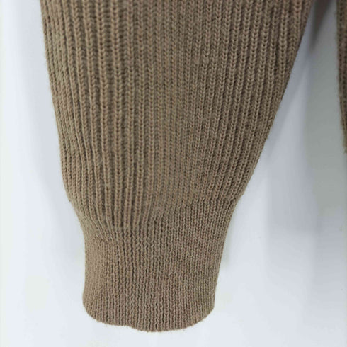 ヴァンソンエミレイユ Vincent et Mireille CREW NECK KNIT クルーネック 畦編みセーター 8GG メンズ JPN:42