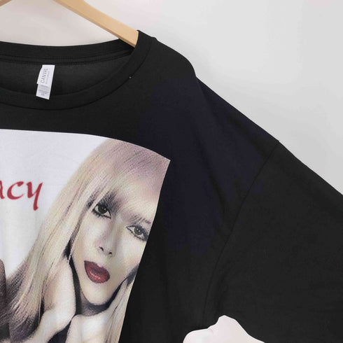 CANVAS ボディ Tracy ガール プリント Tシャツ メンズ 2XL