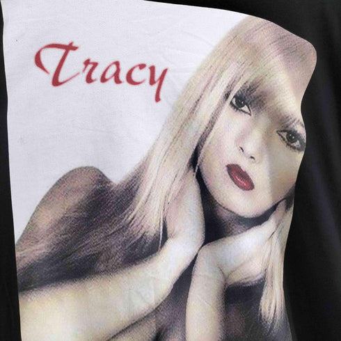 CANVAS ボディ Tracy ガール プリント Tシャツ メンズ 2XL