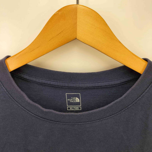 ザノースフェイス THE NORTH FACE COTTON BASIC S/S R/TEE ロゴ プリント クルーネック S/S Tシャツ メンズ import:XL