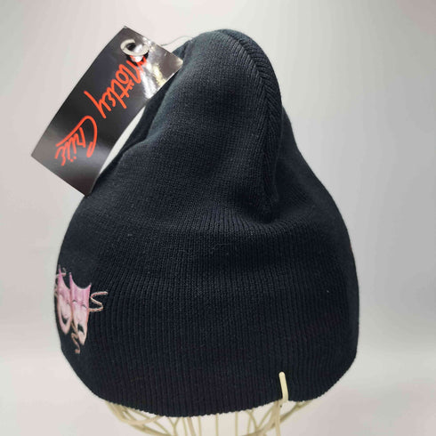 オフシャル ロックバンド ロゴ プリント 刺繍 ビーニー ニット帽 ユニセックス メンズ