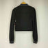 ドルチェアンドガッバーナ DOLCE&GABBANA 襟デニムドッキングスタンドカラージャケット レディース import:S