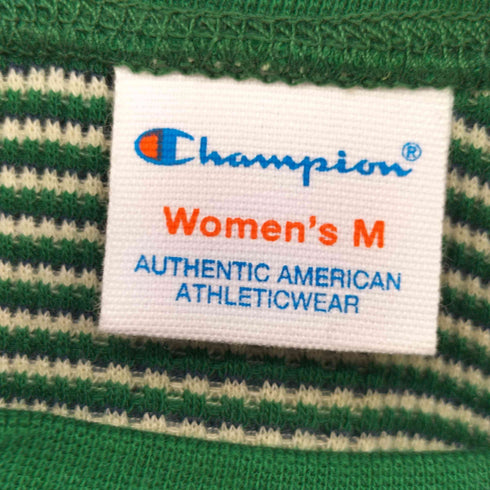 チャンピオン Champion 24ss BORDER SHORT SLEEVE T-SHIRT レディース import:M