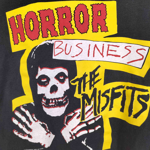 ウォールオブフェイム wall of fame HORROR BUSINESS 両面プリント コピーライト 2006年 バンド L/S カットソー メンズ