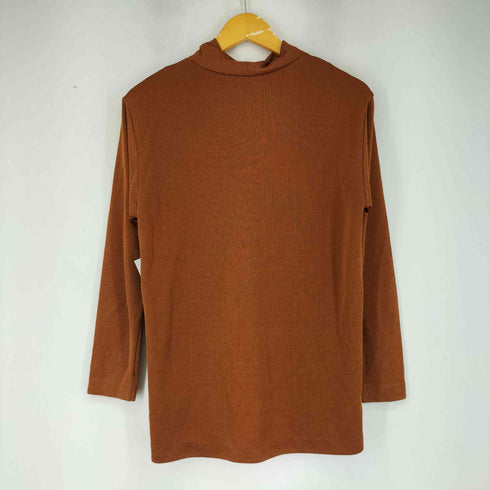 イッセイミヤケ ISSEY MIYAKE 80s 筆タグ ハイネック レーヨン混 デザインシャツ レディース JPN:M