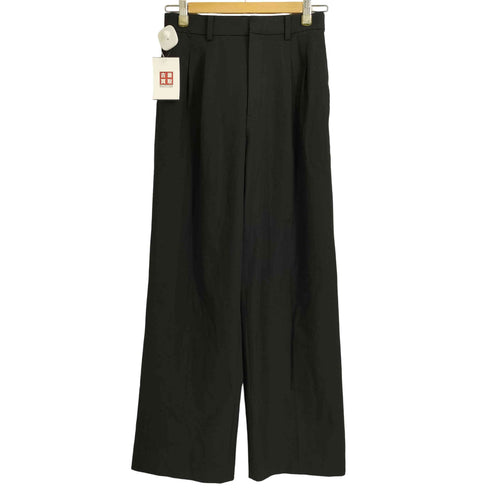 ユニクロ UNIQLO タックワイドパンツ レディース JPN:S