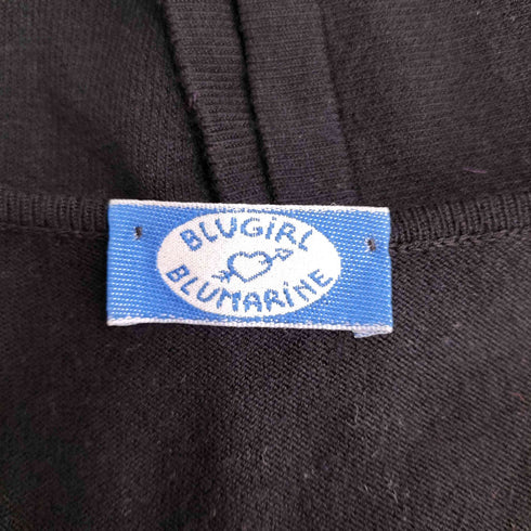 ブルーガール Blugirl レーヨン混袖シアートップス レディース DE:34