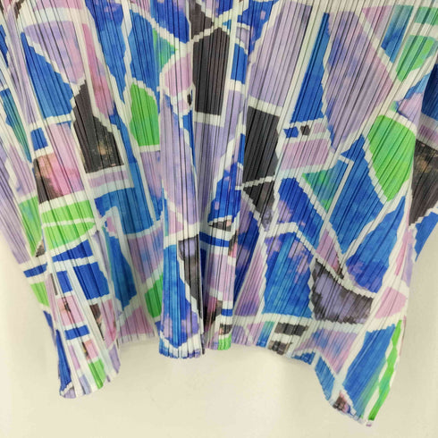 プリーツプリーズイッセイミヤケ PLEATS PLEASE ISSEY MIYAKE 23SS CANAL プリーツ ノースリーブ トップス レディース JPN:3