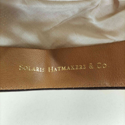 ソラリスアンドコー solaris&co. PANAMA MASTER HAT メンズ 59