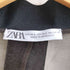 ザラ ZARA オーガンザーブラウス シアー レディース xs-s