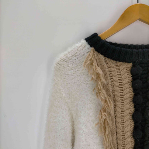 スライ SLY PON PON FRINGE SHAGGY MG TOPS レディース JPN:2