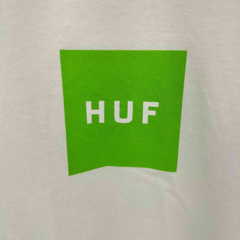 ハフ HUF ボックスロゴ プリント L/S Tシャツ メンズ import:M