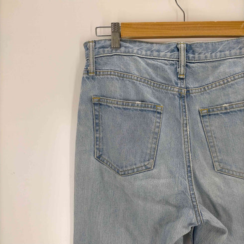 ブラックバイマウジー BLACK by moussy HUILA blue denim レディース 26