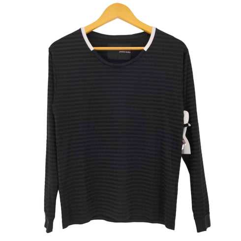 ヨシオクボ yoshio kubo ボーダー ロングスリーブ Tシャツ メンズ JPN:1