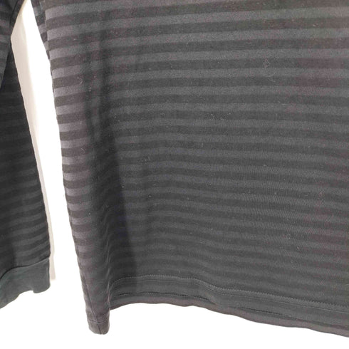 ヨシオクボ yoshio kubo ボーダー ロングスリーブ Tシャツ メンズ JPN:1
