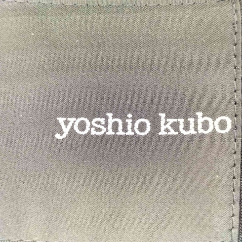 ヨシオクボ yoshio kubo ボーダー ロングスリーブ Tシャツ メンズ JPN:1