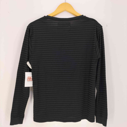ヨシオクボ yoshio kubo ボーダー ロングスリーブ Tシャツ メンズ JPN:1