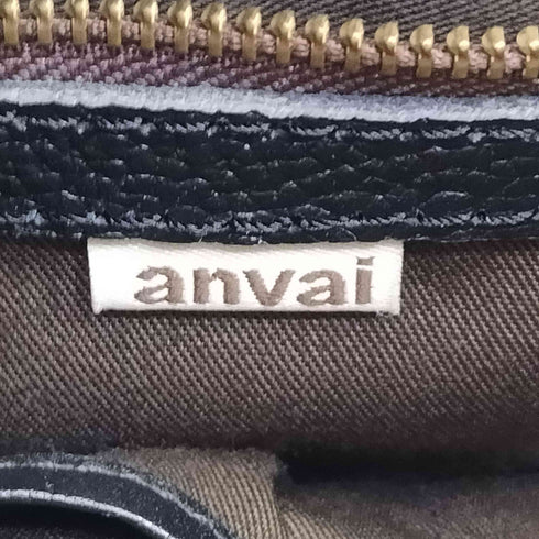 anvai オールレザートートバッグ メンズ