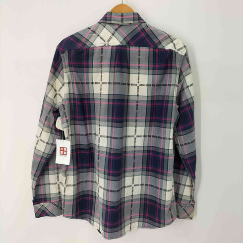 ディーゼル DIESEL S-MILLER-A CHECKED REGULAR SHIRT メンズ JPN:M