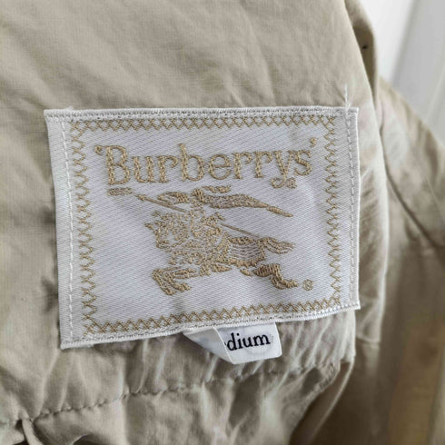 バーバリーズ BURBERRYS マルチポケット エポレット コットンミリタリーシャツ メンズ JPN:M