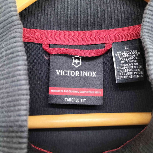 ビクトリノックス VICTORINOX モックネック ジップアップ スウェット メンズ JPN:L