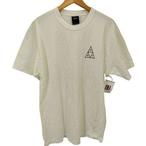 ハフ HUF ESSENTIALS TT S/S TEE トライアングル ロゴ プリント Tシャツ メンズ import:L