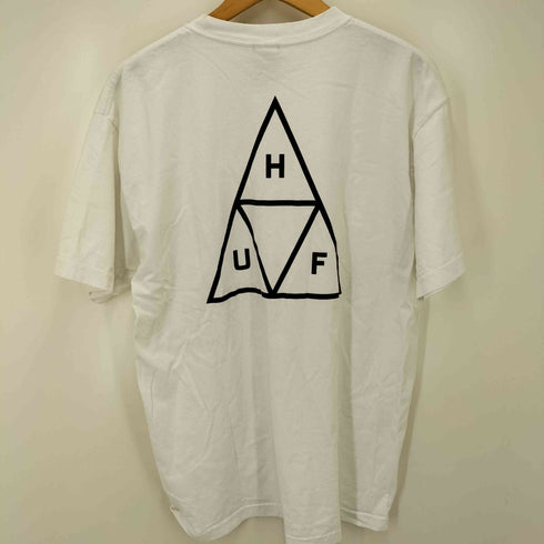 ハフ HUF ESSENTIALS TT S/S TEE トライアングル ロゴ プリント Tシャツ メンズ import:L