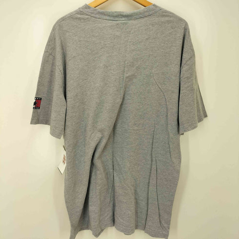 トミージーンズ tommy jeans 90-00S スター ライン S/S Vネック Tシャツ メンズ import:M