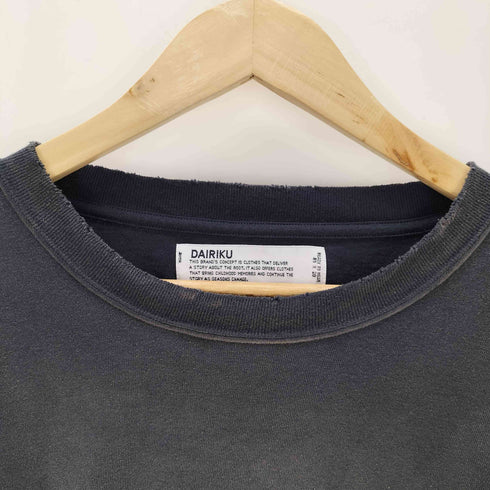 ダイリク DAIRIKU 24AW WHO VINTAGE THENE TEE メンズ FREE
