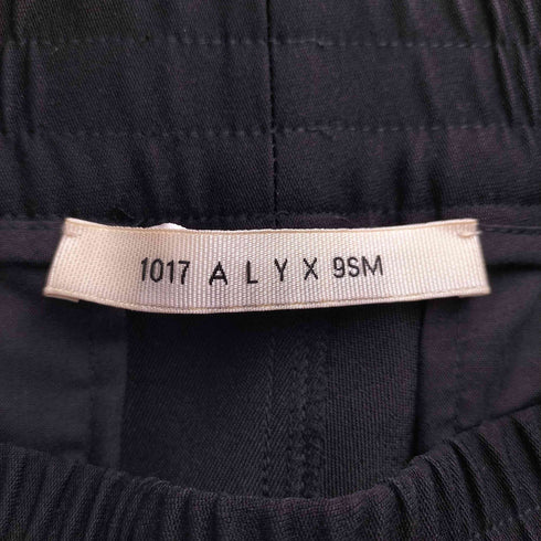 アリクス 1017 ALYX 9SM Technical Stretch Jogger 裾ジップ ジョガートラックパンツ メンズ JPN:S